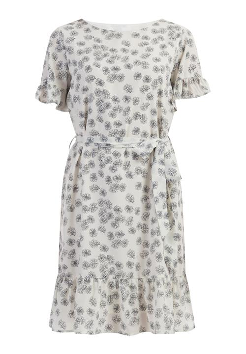 Usha Kjole  sort / uldhvid