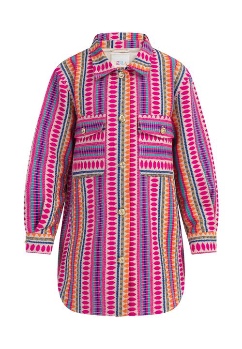 IZIA Overgangsjakke  blandingsfarvet / pink