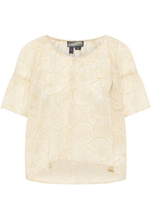 DreiMaster Vintage Bluse  beige / chamois / gul