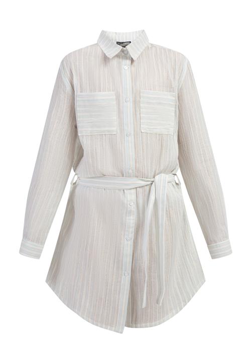 DREIMASTER Kjole  lyseblå / guld / offwhite