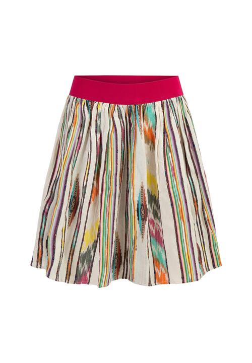 Se MYMO Nederdel  beige / turkis / khaki / orange ved About You