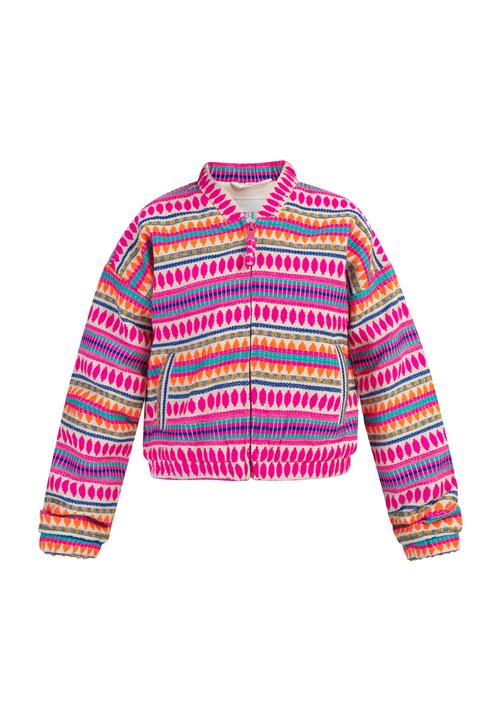 IZIA Overgangsjakke  blå / orange / pink / hvid