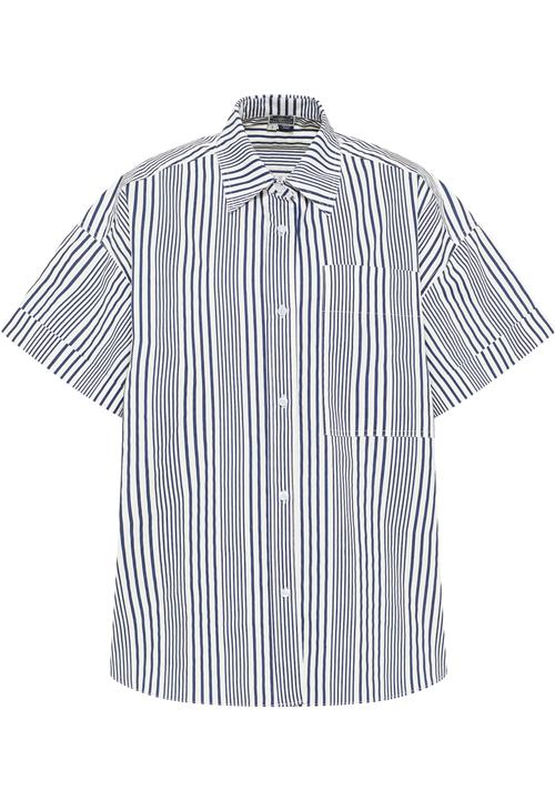 DreiMaster Maritim Bluse  marin / uldhvid