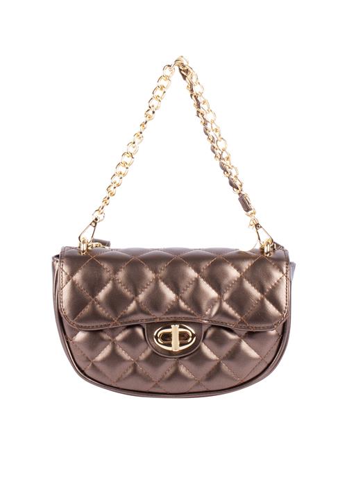 faina Skuldertaske  bronze