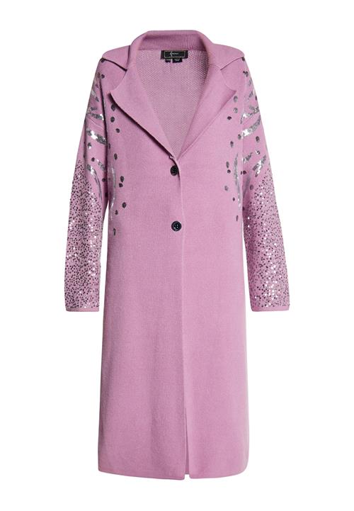 faina Cardigan  lyselilla / sølv