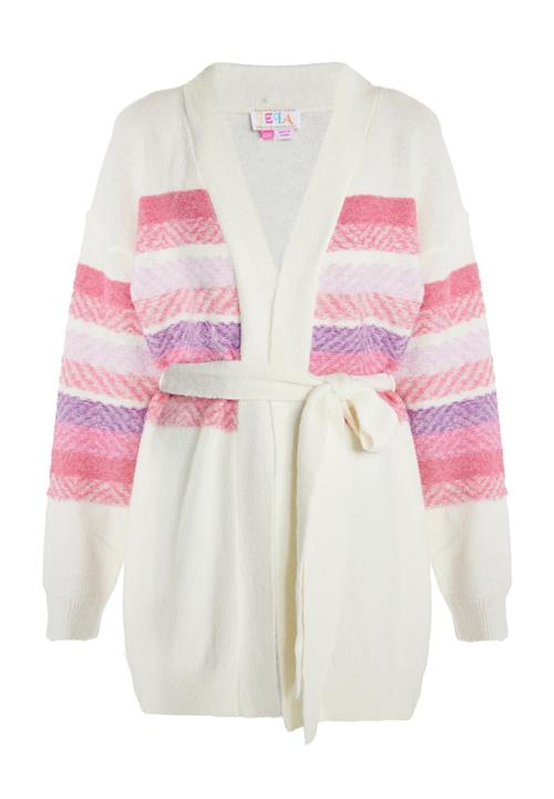 IZIA Cardigan  lyselilla / lyserød / lys pink / naturhvid