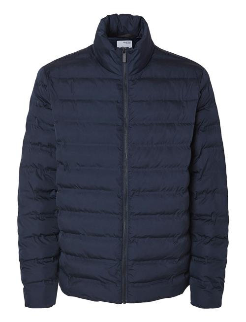 Slhbarry Quilted Jacket Noos Selected Navy