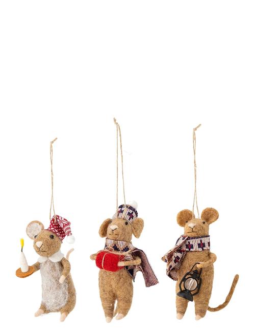 Peo Ornament Bloomingville Brown