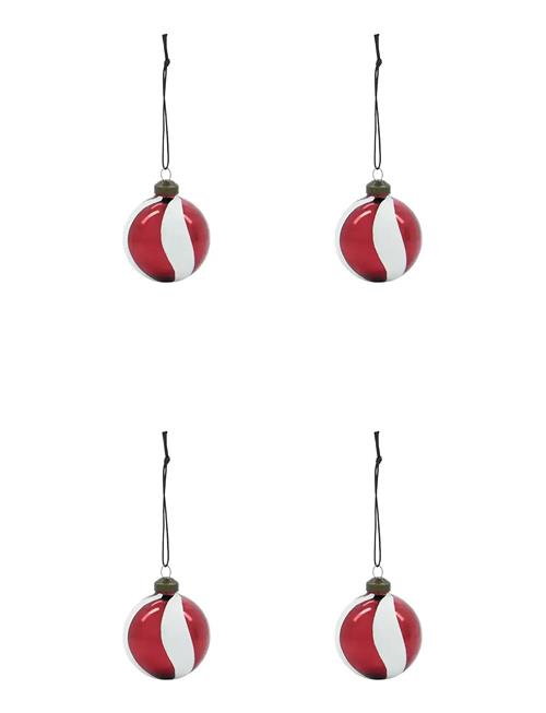 Julepynt, Hdtwister, Hvid;Rød House Doctor Red