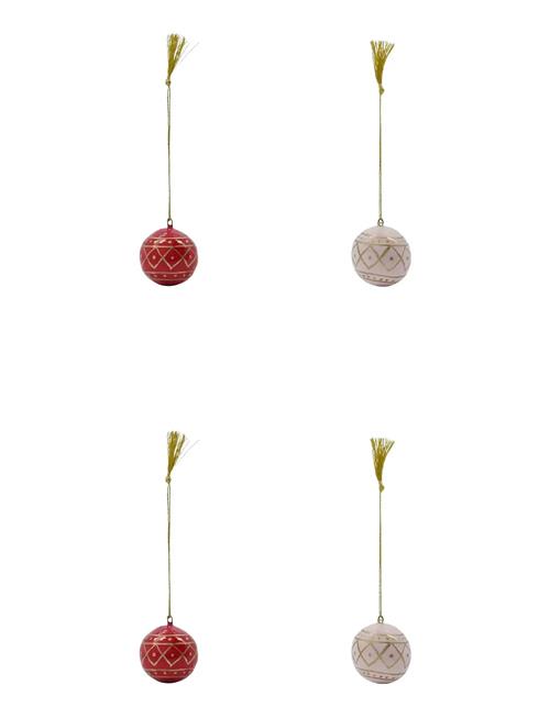 Julepynt, Hdmach, Rød;Rosa House Doctor Red