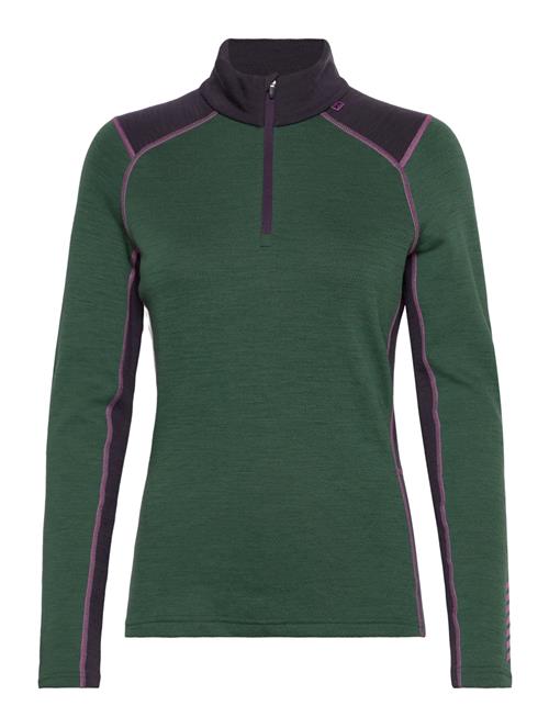 W Lifa Merino Midw 1/2 Zip Helly Hansen Green