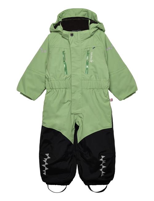 Penguin Snowsuit Kids Teal ISBJÖRN Of Sweden Green