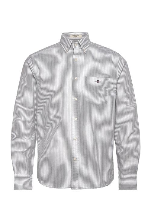 Reg Classic Oxford Stripe Shirt GANT Green