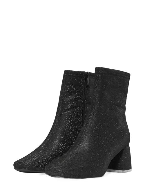 Se Onlbrielle-2 Glitter Sock Boot ONLY Black ved Booztlet