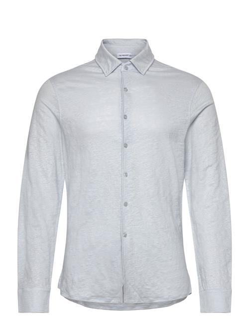 Linen Jersey Shirt Light Blue The Resort Co. Blue