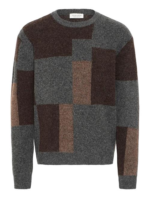 Cfwiren Geometric Knit Casual Friday Patterned