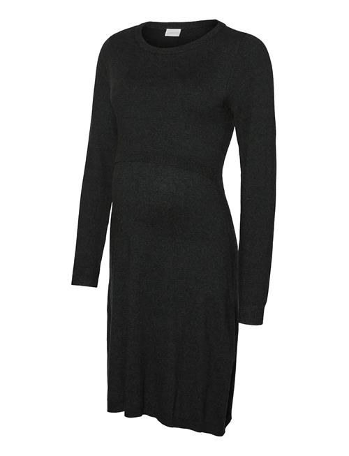 Mlmonica June L/S Abk Dress 2F Mamalicious Black