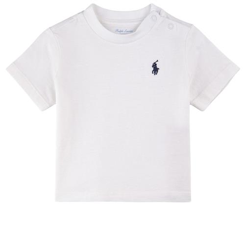 Ralph Lauren Baby T-shirt Hvid 12 months  Hvid  12 måneder  mand