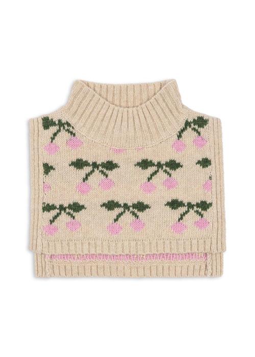 Konges Sløjd Belou Halsvarmer Cherry  Cherry 2-4 Y  Beige  2-4 år  kvinde