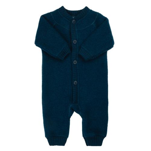 Joha Jumpsuit I Blød Uld Dark Turquoise  Dark Turquoise-60 cm  Blå  60 cm  unisex