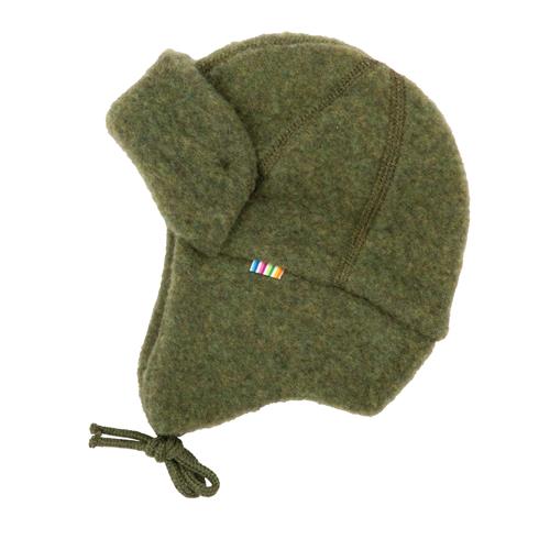 Joha Blød Uldhjelm Med Dobbelt Lag Dark Olive  Dark Olive-37 cm  Grøn  37 cm  unisex