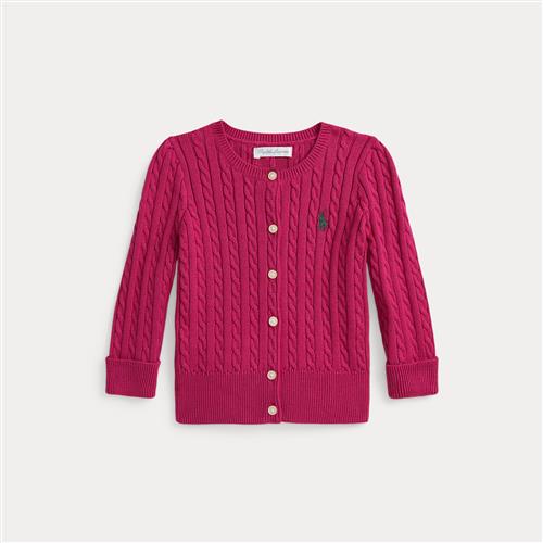 Ralph Lauren Cardigan Med Mini-kabler Preppy Pink  Preppy Pink 70-74cm  Lyserød  70-74 cm  kvinde