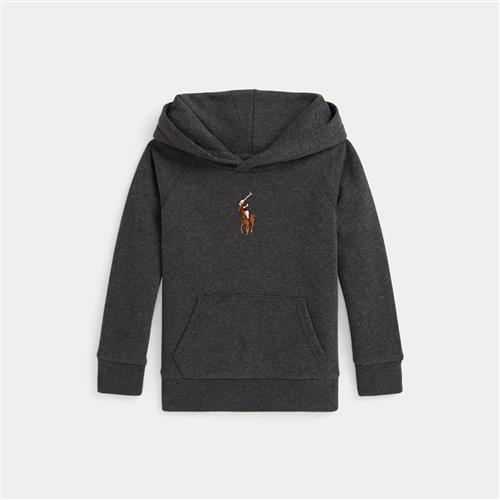Ralph Lauren Fleece-hættetrøje Windsor Heather  Windsor Heather 102-108cm  Sort  102-108 cm  kvinde