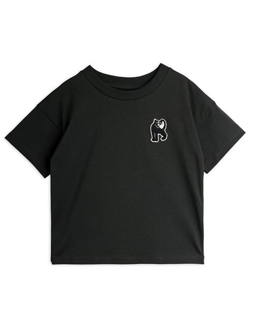 Mini Rodini Panther T-shirt Black  Black 104/110 cm  Sort  104/110 cm  mand