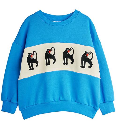 Mini Rodini Sweatshirt - Panther - Blå