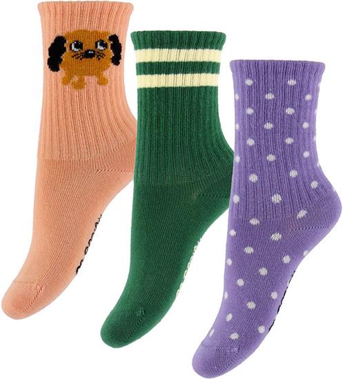 Mini Rodini Strømper - 3-pak - Doggie - Multi