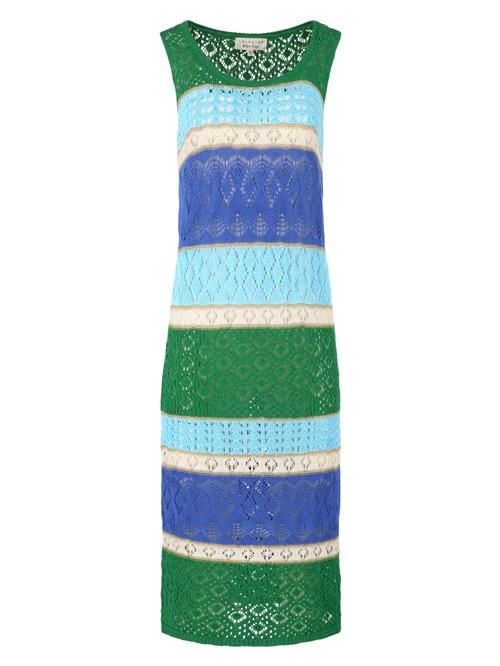 LolaLiza Sommerkjole  aqua / mørkegrøn / hvid