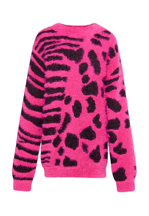 myMo KIDS Pullover 'Mimo'  pink / sort