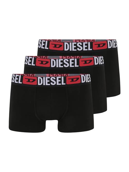 DIESEL Boksershorts 'DAMIEN'  rød / sort / hvid