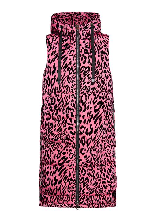 faina Vest 'Caneva'  lys pink / sort