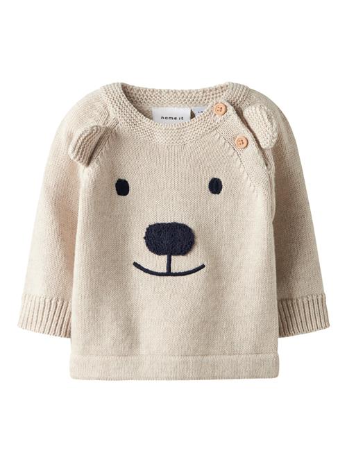NAME IT Striktrøje Ready Peyote Melange