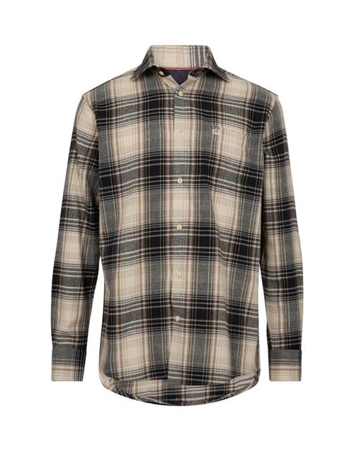 Mens l/ shirt box flannel