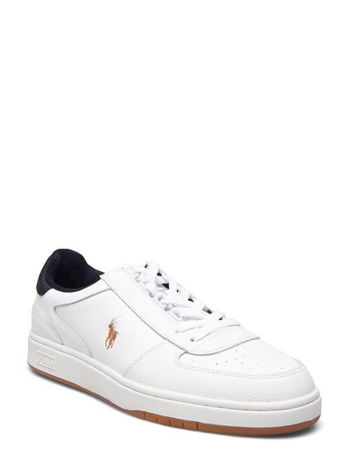 Court Leather Low-Top Sneaker Polo Ralph Lauren White