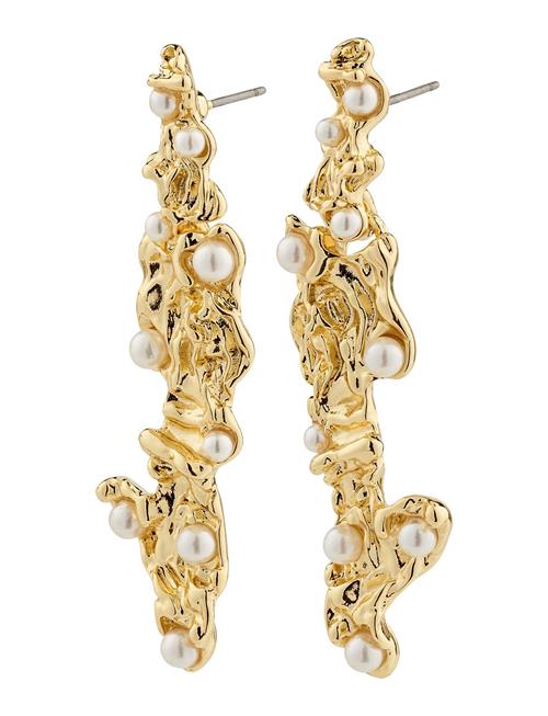 Jude Earrings Gold-Plated Pilgrim Gold
