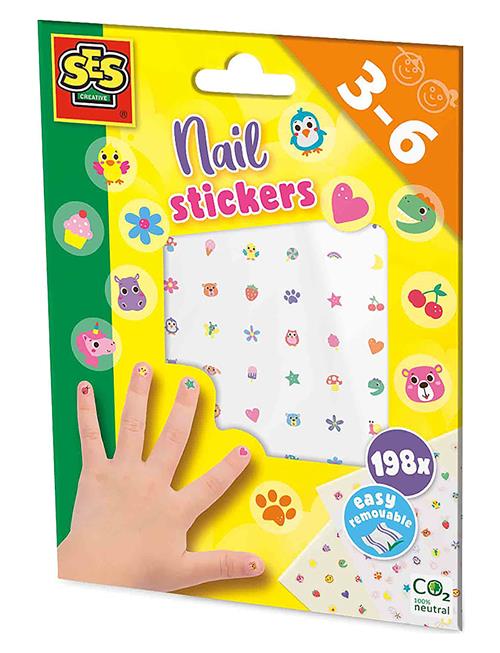 Nail Stickers SES Creative Patterned