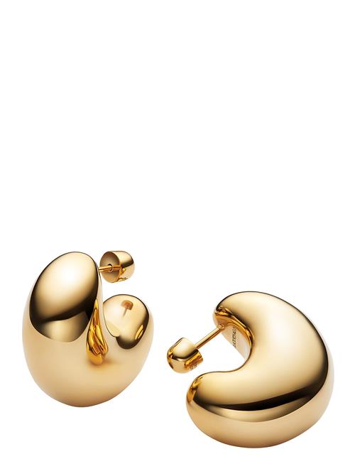 Tryvann Dome Earring - Pair Maria Black Gold