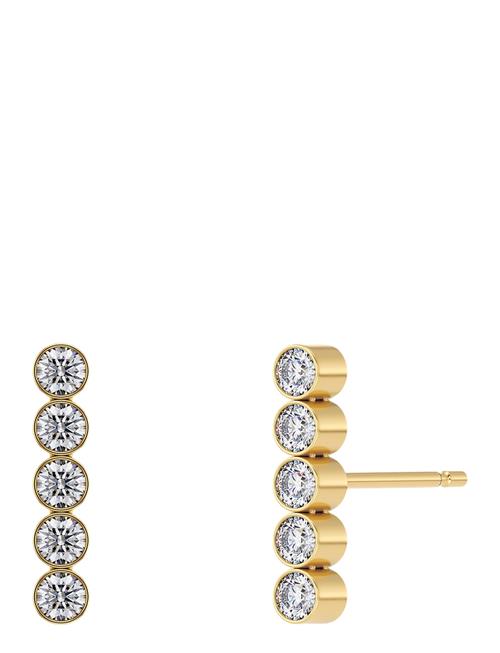 Twiggy Studs Cz Edblad Gold