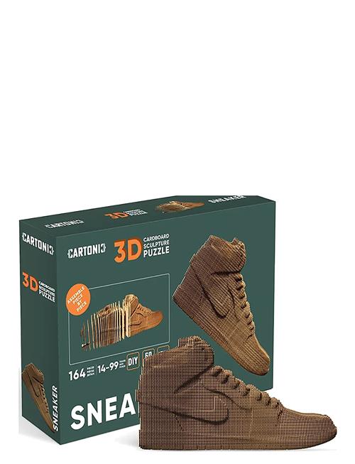 Cartonic 3D Puslespil Sneaker Cartonic Brown