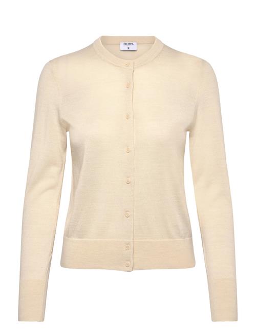 Merino Short Cardigan Filippa K Cream