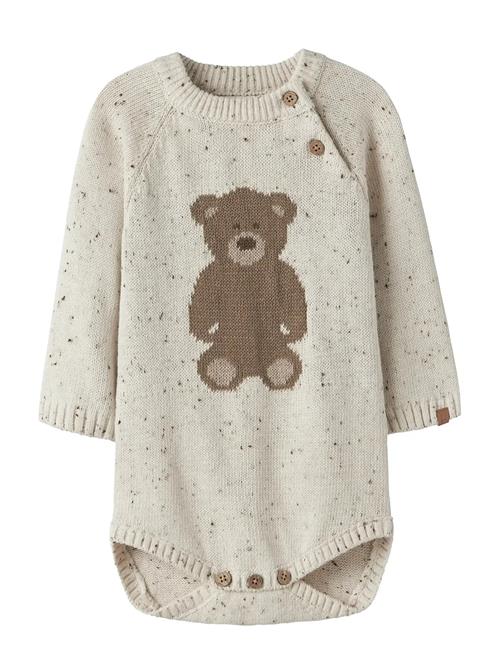 Nbngalto Ria Ls Knit Body Lil Lil'Atelier Cream