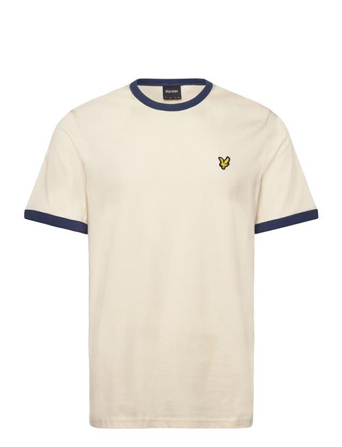 Ringer T-Shirt Lyle & Scott Cream