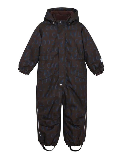 Snow Suit Aop Minymo Brown