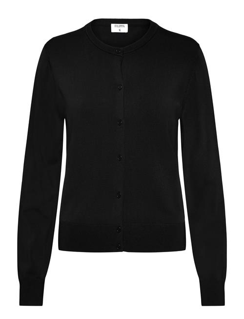 Glossy Knit Cardigan Filippa K Black