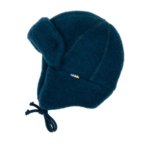 Joha Blød Uldhjelm Med Dobbelt Lag Dark Turquoise  Dark Turquoise-45 cm  Blå  45 cm  unisex