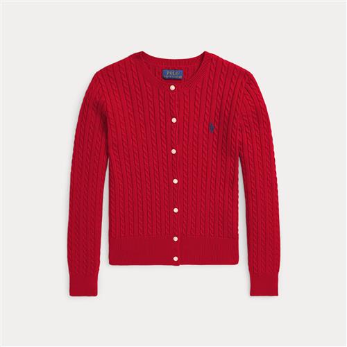 Ralph Lauren Cardigan Med Mini-kabler Red  Red 136-142cm  Rød  136-142 cm  kvinde