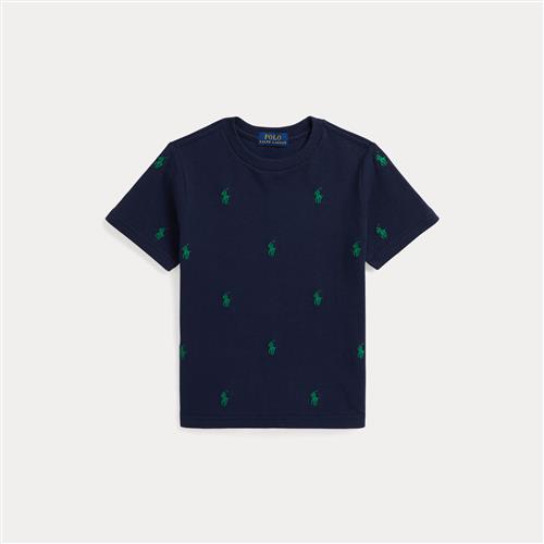 Ralph Lauren Polo Pony T-shirt I Mesh Refined Navy  Refined Navy 94-100cm  Marineblå  94-100 cm  mand